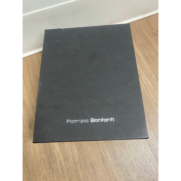 NIB Patrizia Bonfanti Sara Sun Pietra Shoes. Laser Cut Leather Wedges sz 41 NIB - Picture 10 of 10